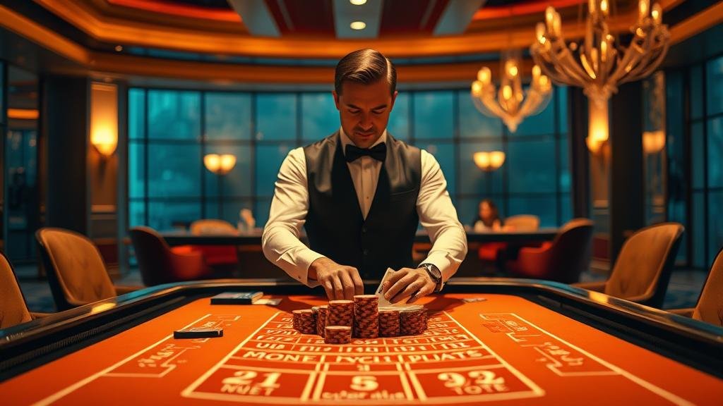 หน้าจอเกมบาคาร่าจาก SA Gaming