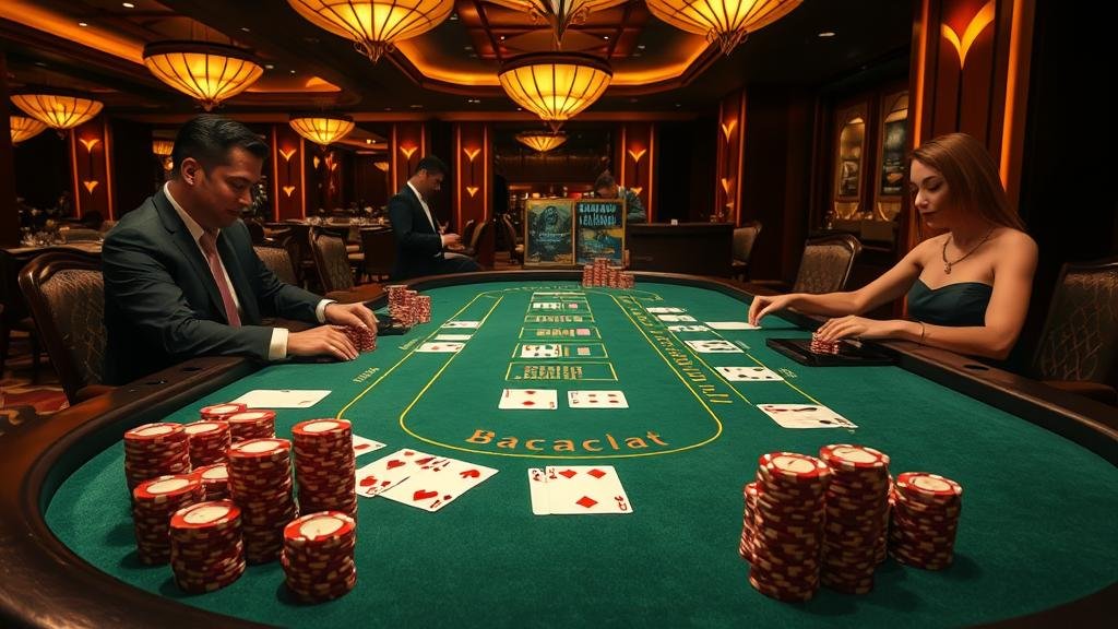 รูปแบบเค้าไพ่บาคาร่า: ถนนไม้ขีด ปิงปอง มังกร