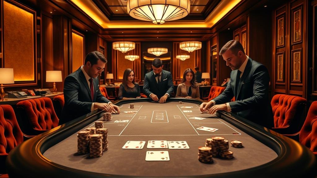 ตัวอย่างเค้าไพ่บาคาร่า: ถนนไม้ขีด, ถนนตาโต, ปิงปอง