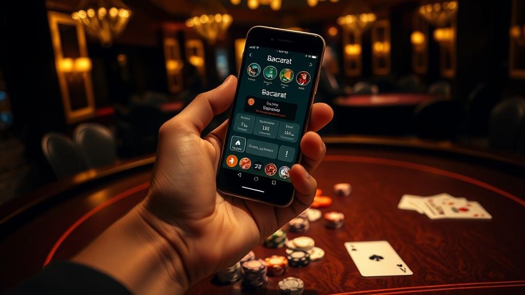 การวิเคราะห์สถิติบาคาร่าบนแท็บเล็ต