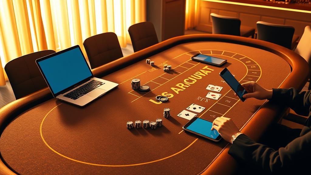 การจัดการพอร์ตเบทบาคาร่าบนแท็บเล็ต