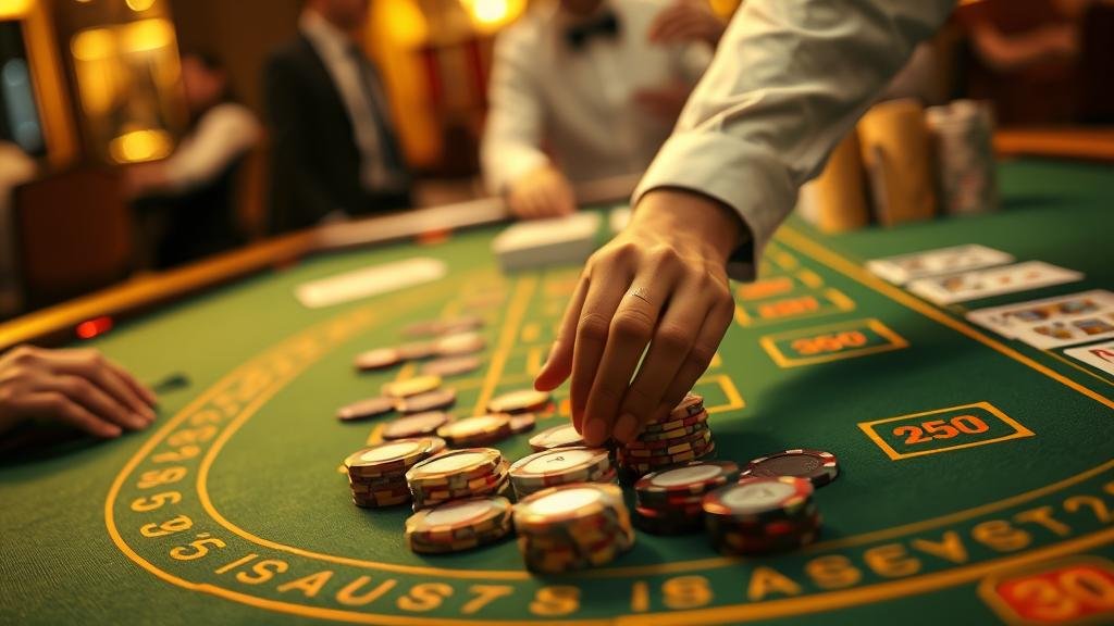 กราฟแสดงสถิติและรูปแบบการเดิมพันบาคาร่า