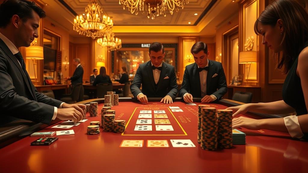 รูปแบบไพ่ปิงปองในบาคาร่าพร้อมอัตราจ่าย