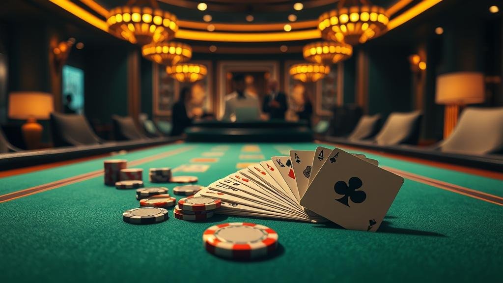 อินเทอร์เฟซเกมบาคาร่าสดจาก SkyWind