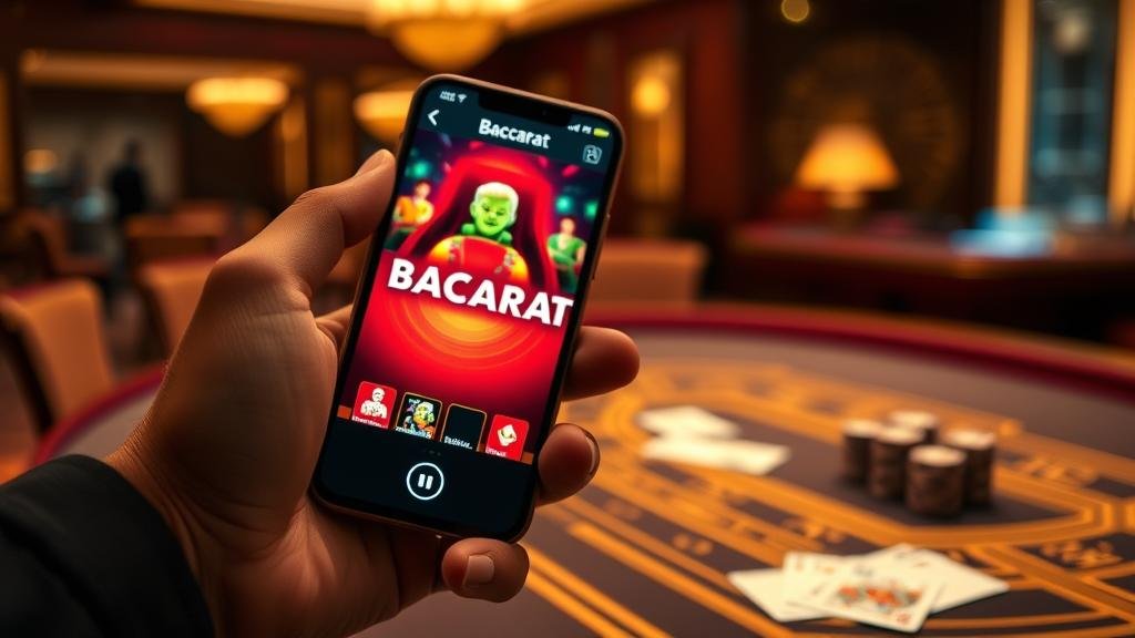 การบันทึกผลบาคาร่าบนมือถือ