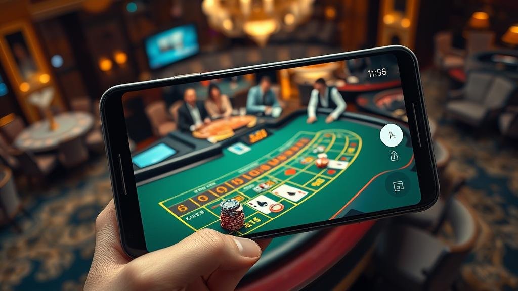 หน้าจอวิเคราะห์สถิติบาคาร่าบนมือถือ Android