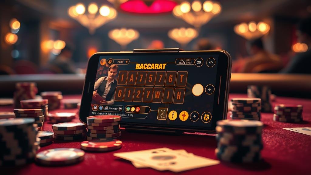 กราฟแสดงการตั้งเป้ากำไรและบริหารความเสี่ยงในบาคาร่า