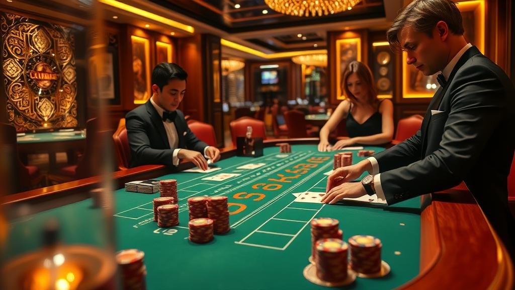 หน้าจอเล่นบาคาร่า Evolution Gaming