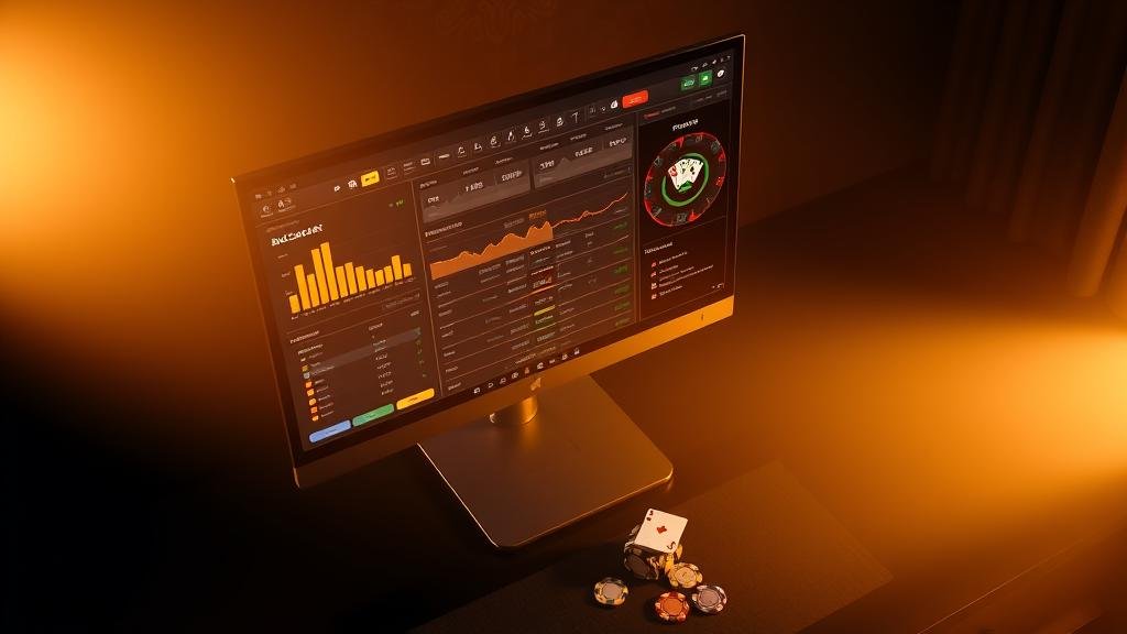 ตารางสถิติบาคาร่าบนแท็บเล็ต