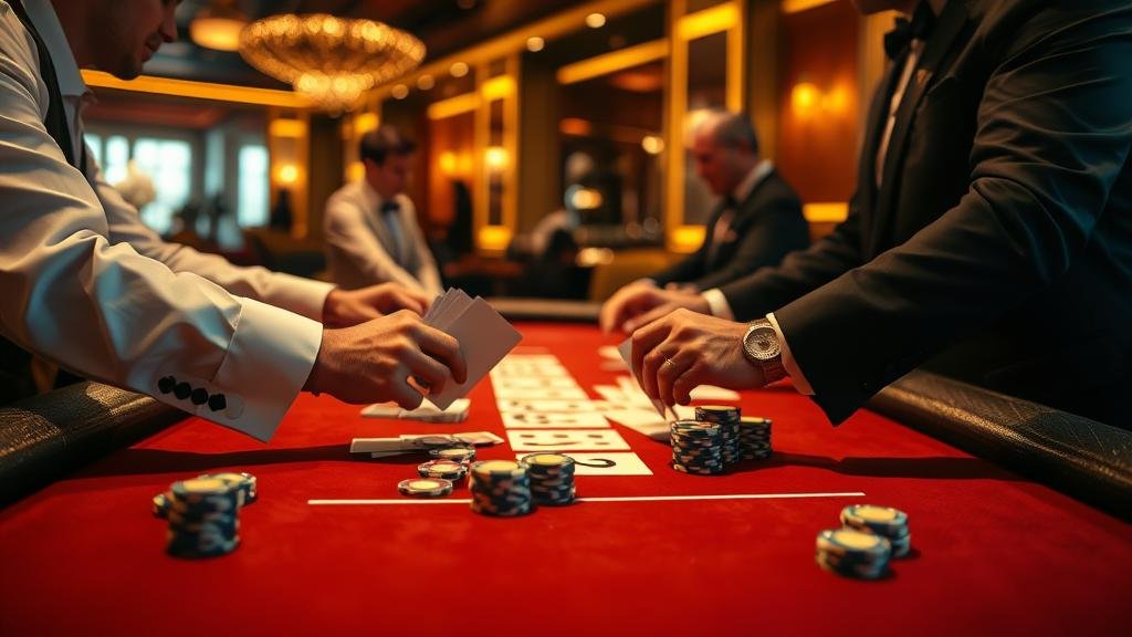 เกมบาคาร่า Evolution บนแท็บเล็ต