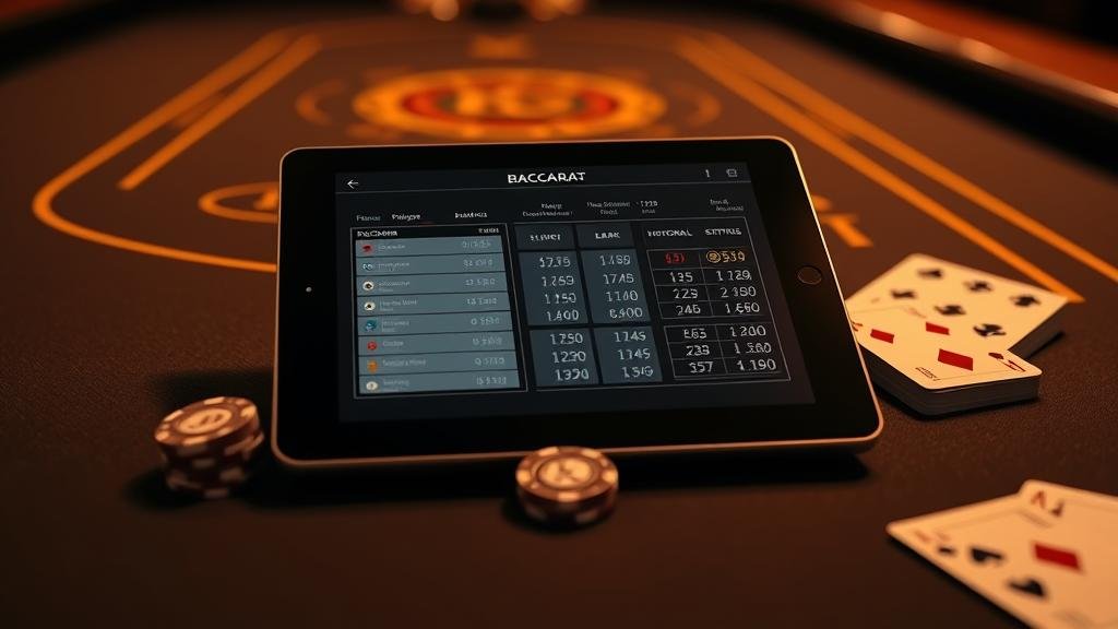 การทดสอบสูตรบาคาร่าบนคอมพิวเตอร์และมือถือ