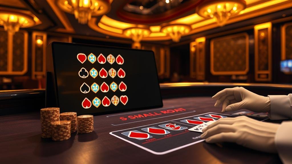 ตัวอย่างหน้าจอเกมบาคาร่าจากผู้ให้บริการชั้นนำ