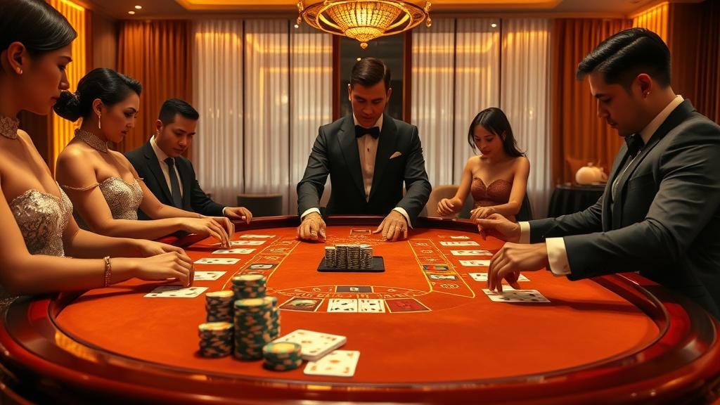 ตารางแสดงเค้าไพ่บาคาร่า