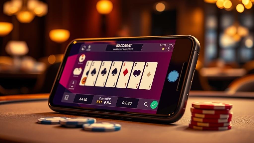 กราฟแสดงการเติบโตทางการเงินจากการเล่นบาคาร่า