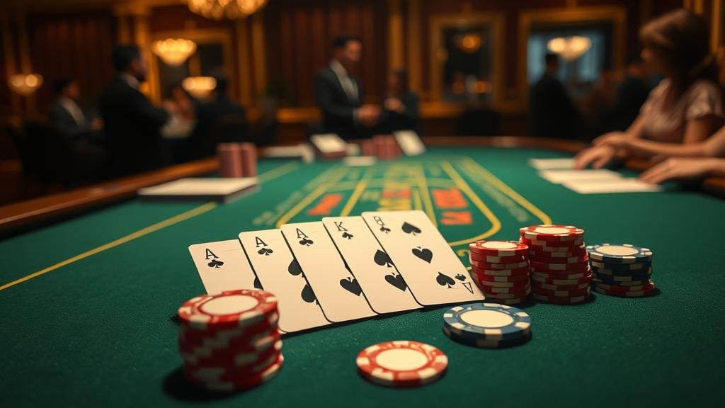 รูปแบบไพ่สามตัดและสองติด บาคาร่า