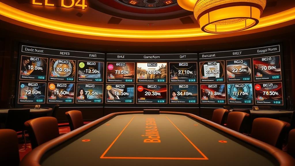 การเล่น บาคาร่า ไลฟ์สด พร้อมสถิติ