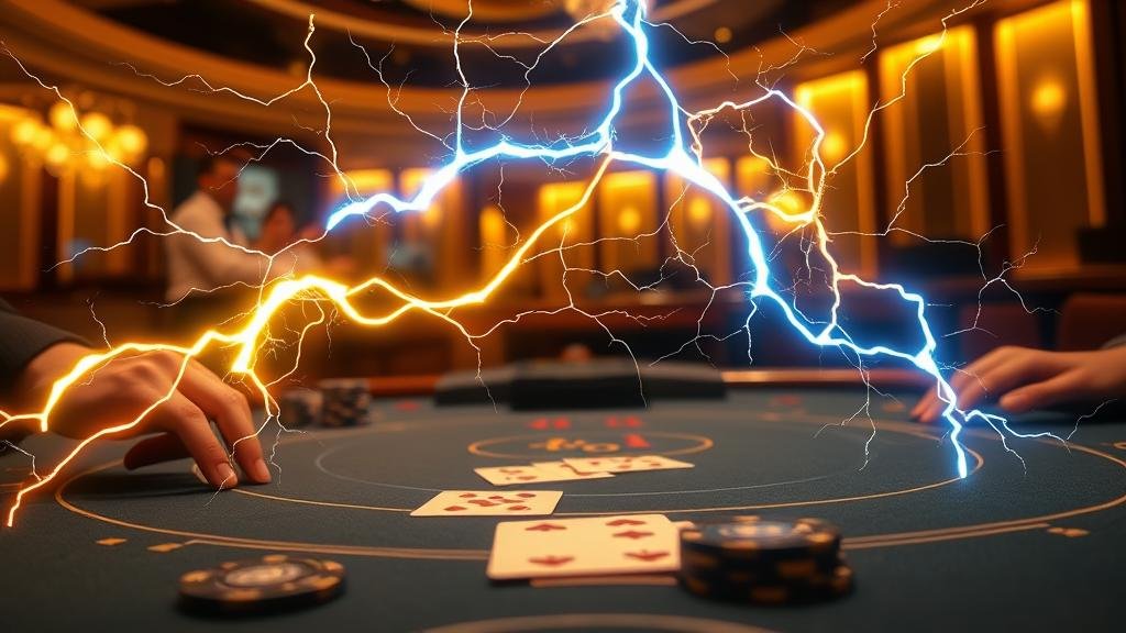 ตัวอย่างเค้าไพ่ถนนใหญ่ (Big Road) ในเกมบาคาร่า