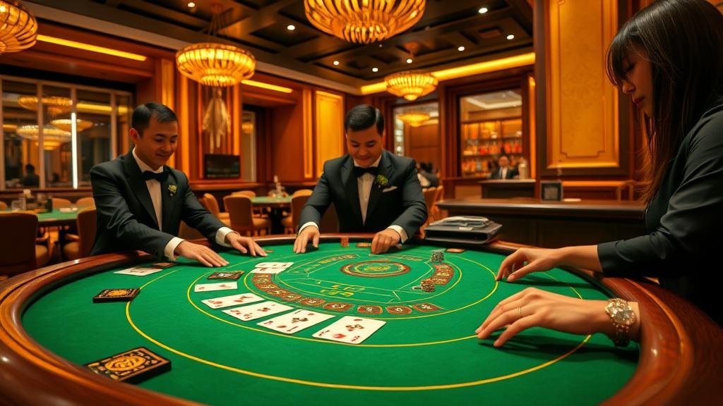 กลยุทธ์การเลือกห้องและบริหารเงินบาคาร่า