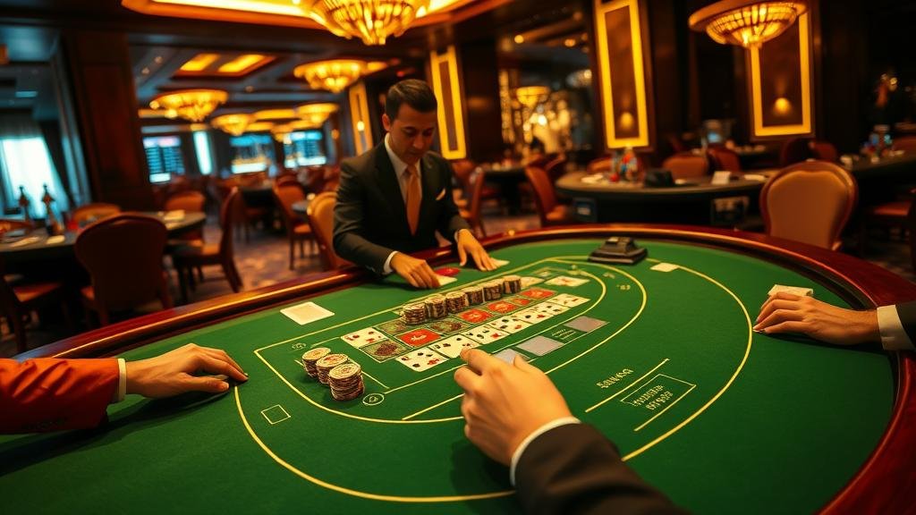 โต๊ะบาคาร่าสายฟ้าพร้อมตัวคูณ