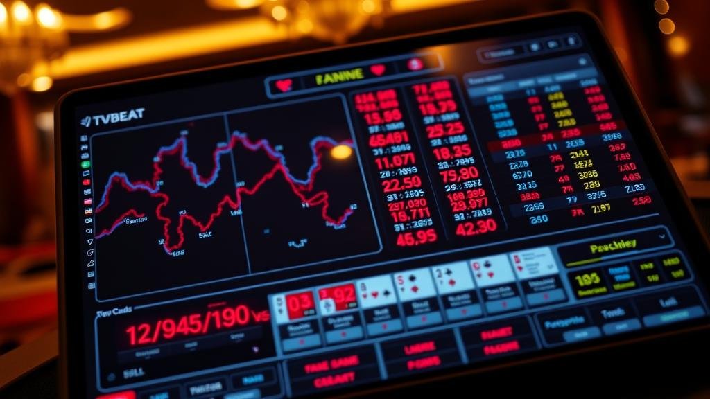 ดีลเลอร์สาวสวยในห้องบาคาร่า Portomaso