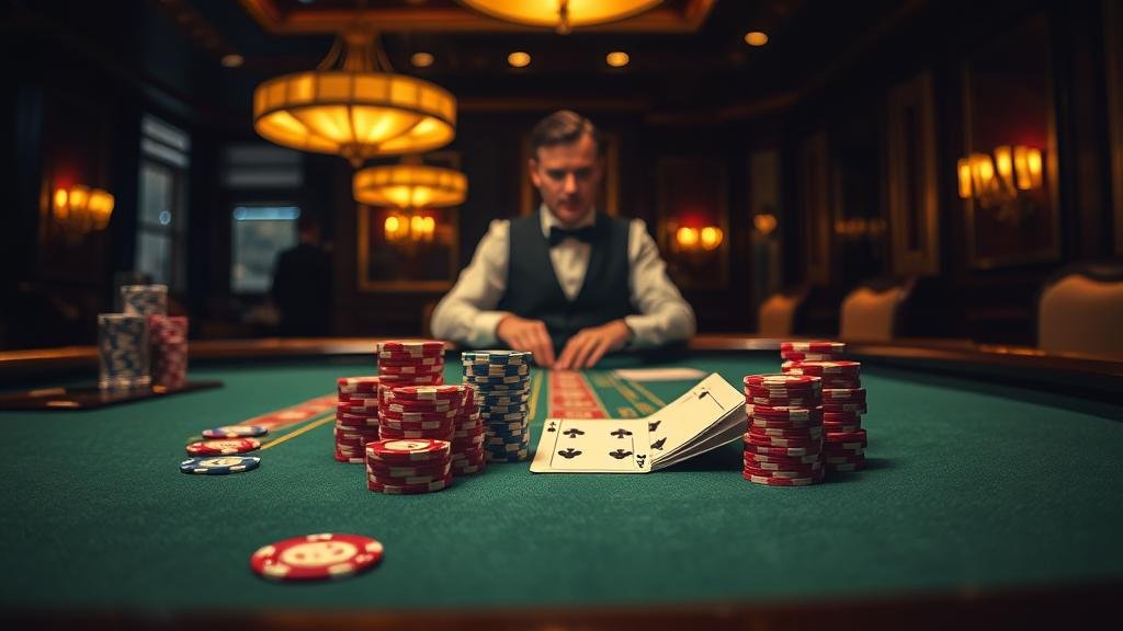 ตัวอย่างเค้าไพ่ปิงปองยาวในบาคาร่า