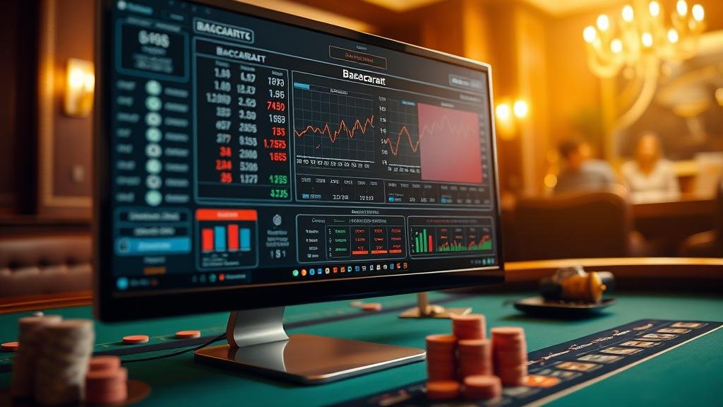 การวิเคราะห์สถิติบาคาร่าบนแท็บเล็ต