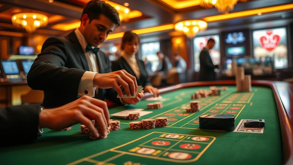 ภาพประกอบกลยุทธ์และรูปแบบไพ่บาคาร่า