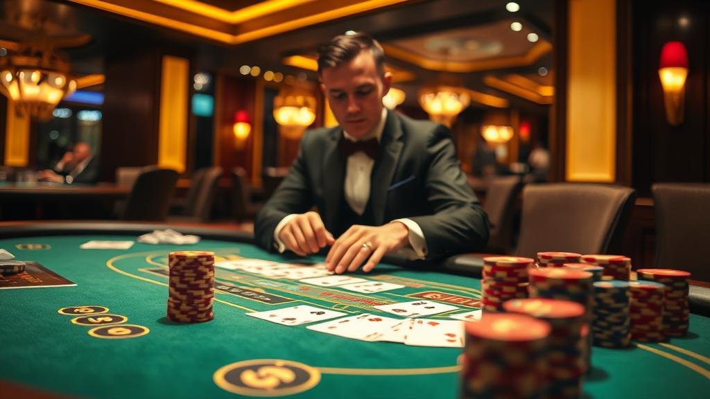 ภาพอินโฟกราฟิกแสดงเทคนิคการเดินเงินบาคาร่า