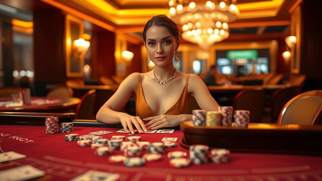 หน้าจอแสดงสถิติและรูปแบบไพ่บาคาร่า