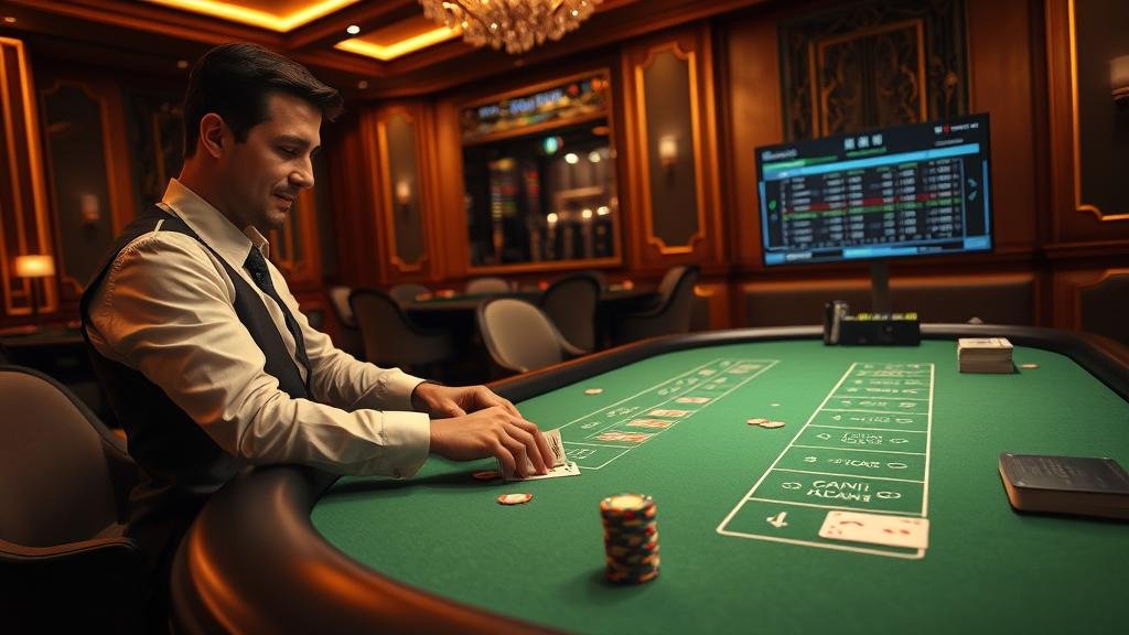 ภาพอินโฟกราฟิกแสดงวิธีคุมงบ บาคาร่า แฟลตเบท และมังกรยาว