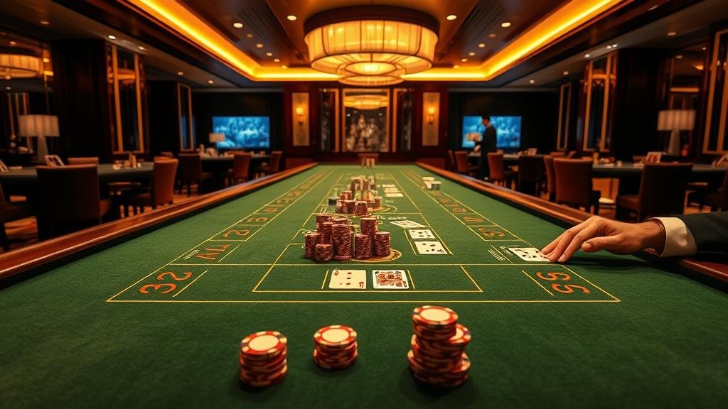 หน้าจอแสดงผลเกมบาคาร่า ลาบูแชร์