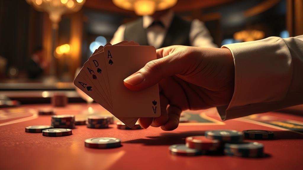 หน้าจอเกมบาคาร่าสดพร้อมสถิติแบบเรียลไทม์