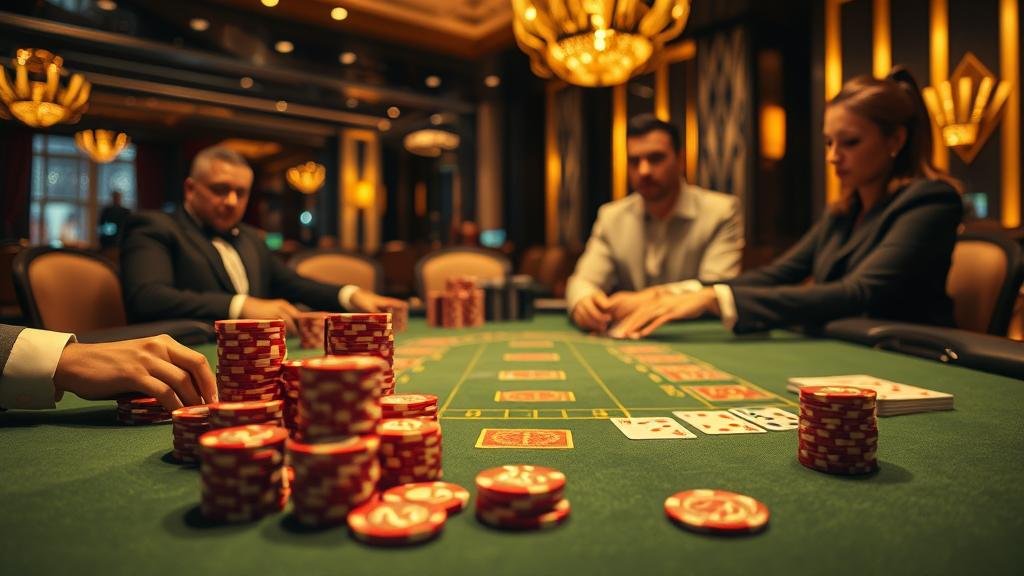 ภาพแสดงเค้าไพ่บาคาร่าประเภทต่างๆ