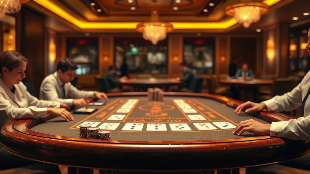 หน้าจอเกมบาคาร่า AllBet