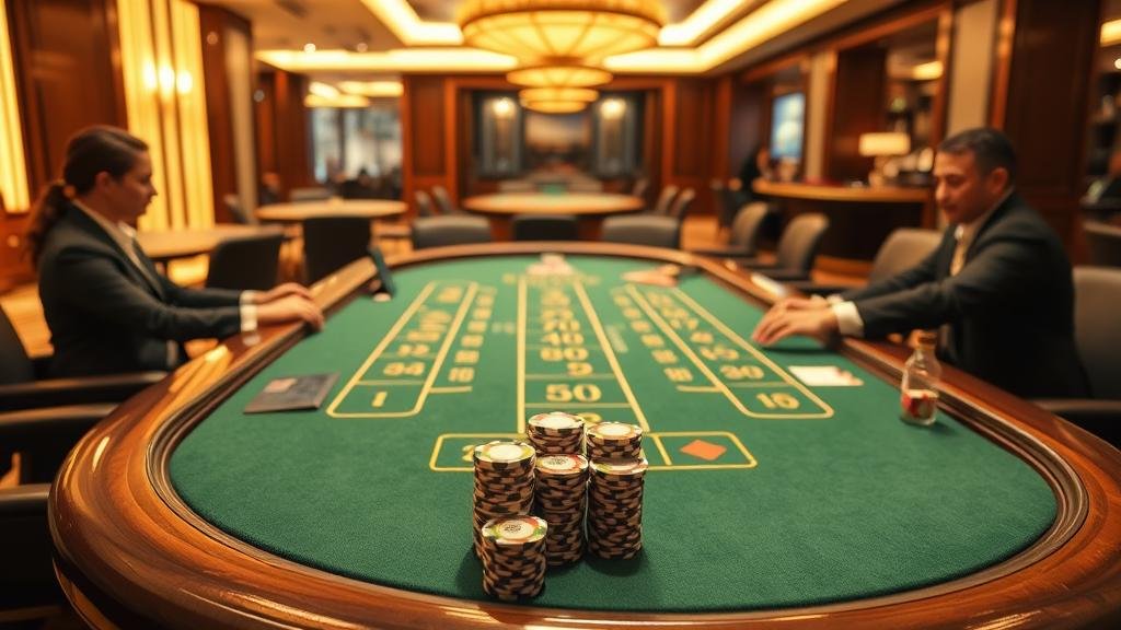 หน้าจอเกมบาคาร่าสดพร้อมสถิติการออกไพ่