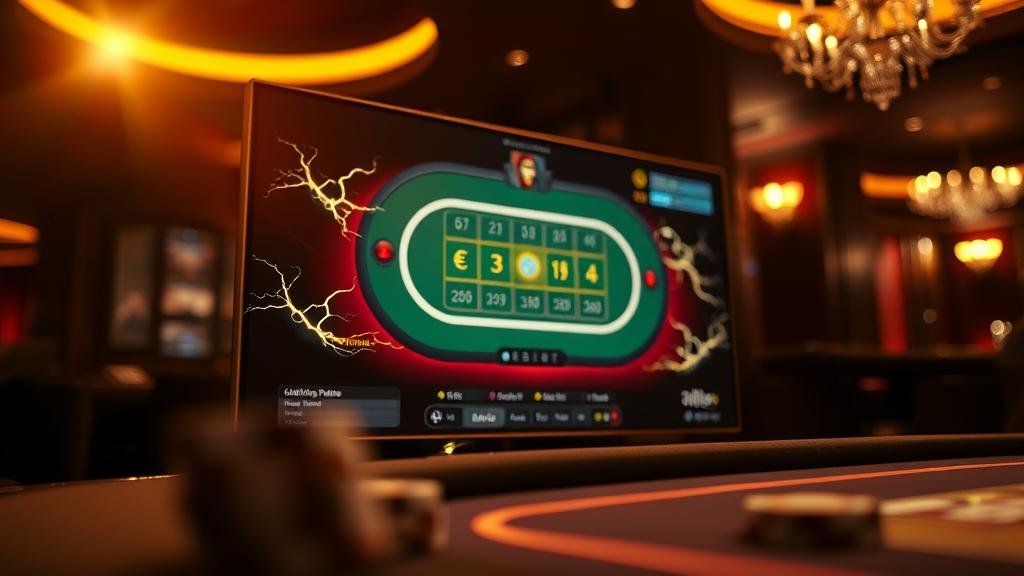 นักพนันกำลังพิจารณาเลือกห้องบาคาร่า AllBet สายฟ้า