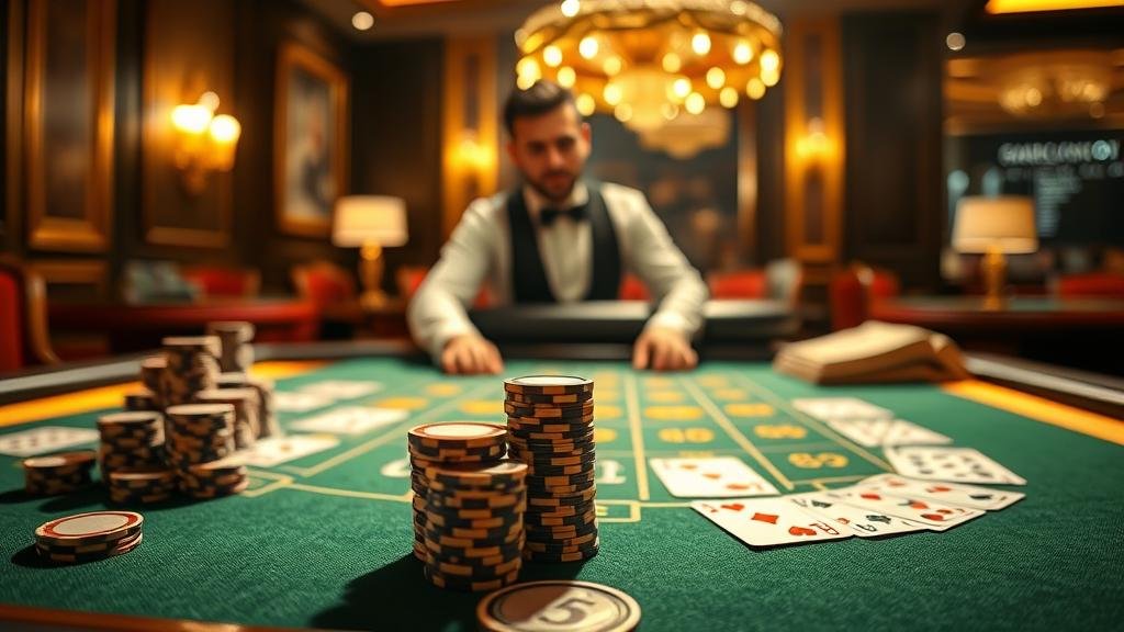 แดชบอร์ดแสดงสถิติและเปอร์เซ็นต์อัตราจ่ายบาคาร่า