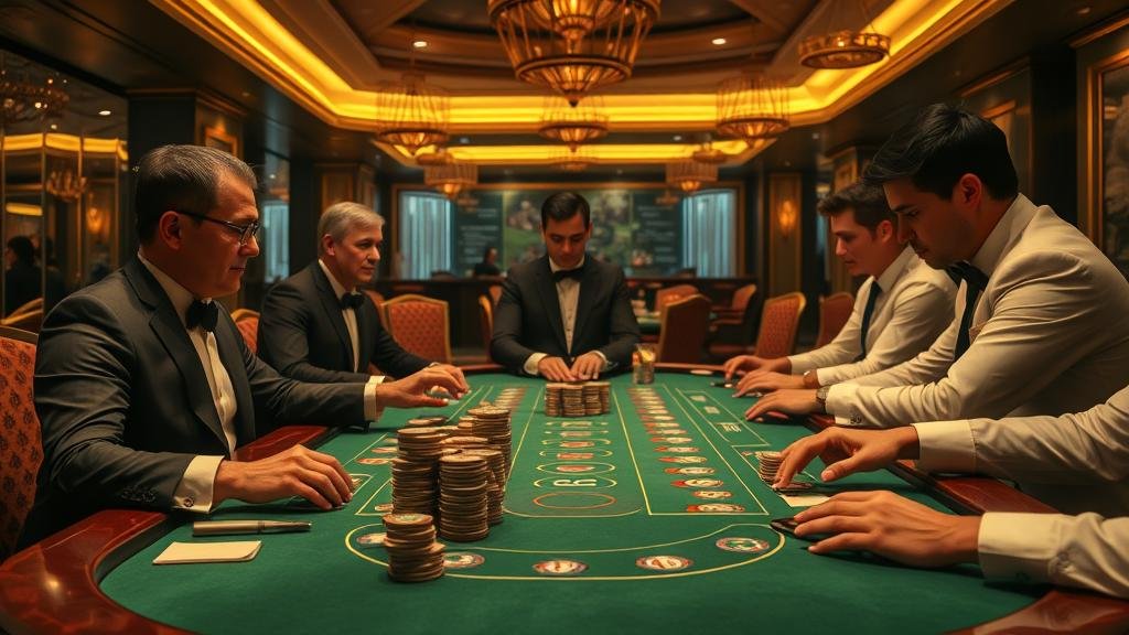 ตารางแสดงเค้าไพ่บาคาร่า