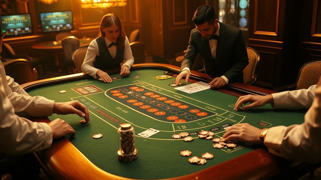 อินเทอร์เฟซบาคาร่าสดที่ทันสมัย