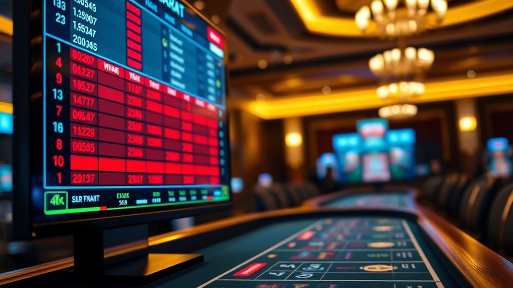 การอ่านไพ่บาคาร่าและเลือกห้องเดิมพัน