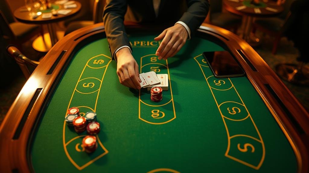 การเล่นบาคาร่าสดบนสมาร์ทโฟนพร้อมข้อมูลสถิติ