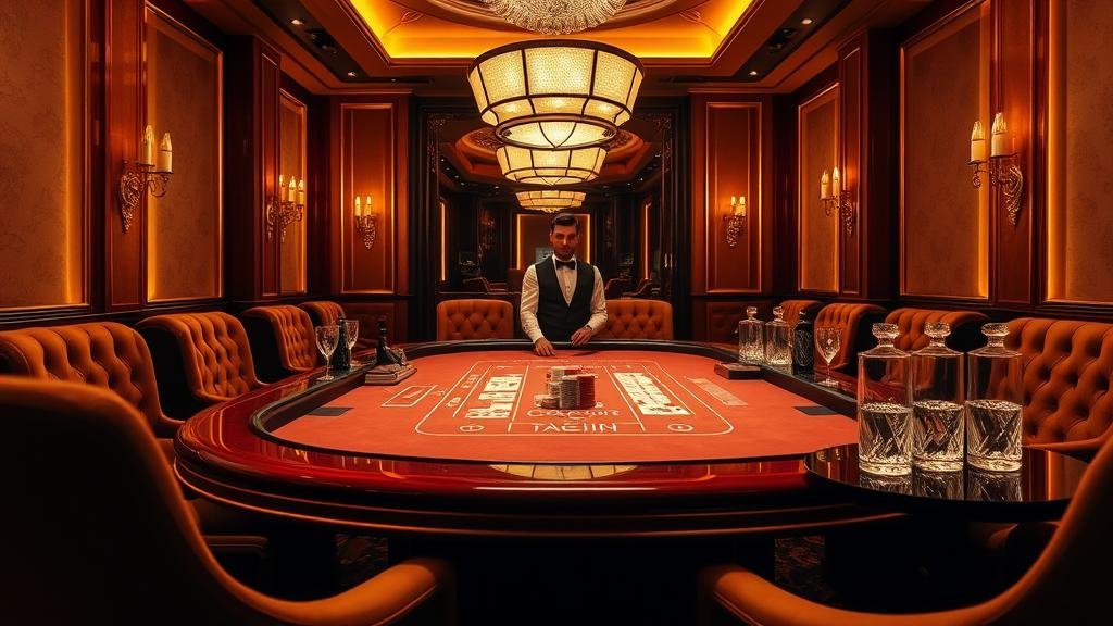 ดีลเลอร์สาวสวยในห้อง Sexy Baccarat