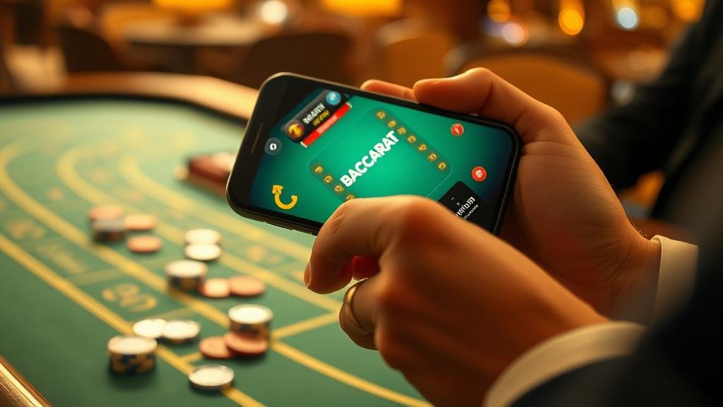 การวิเคราะห์บาคาร่าแบบเรียลไทม์บนแท็บเล็ต