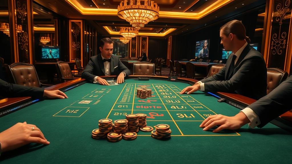 นักพนันบาคาร่า Allbet กำลังวิเคราะห์เกม