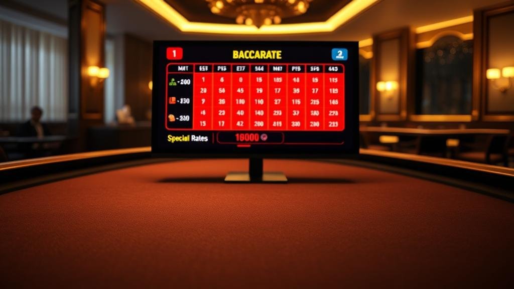 เปรียบเทียบอัตราจ่ายบาคาร่า มีค่าคอม vs ไม่มีค่าคอม