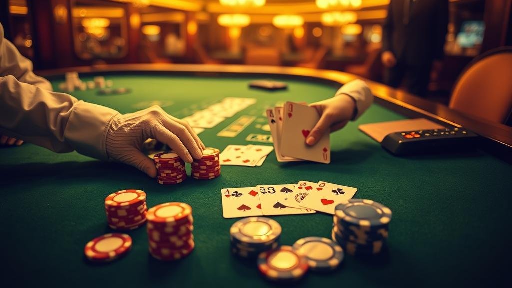 หน้าจอเกมบาคาร่าจากค่าย BG (BetGames)