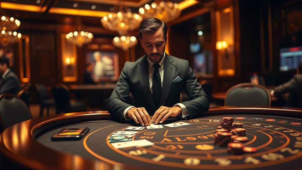 หน้าจอแสดงสถิติและตัวเลือกการเดิมพันบาคาร่า BBIN