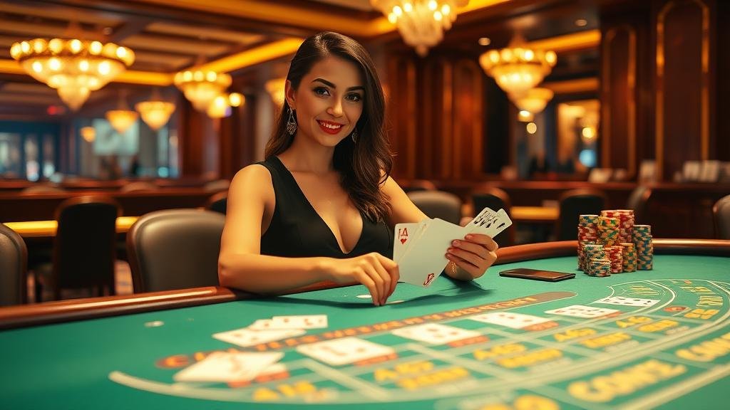 โต๊ะบาคาร่าสดจาก SA Gaming