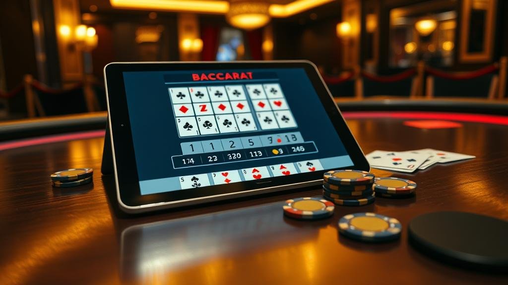 นักพนันบาคาร่ามืออาชีพกำลังวิเคราะห์เกม