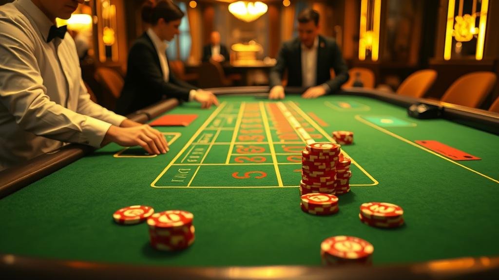 หน้าจอการเล่นบาคาร่าไลฟ์สดจากค่าย WM Casino